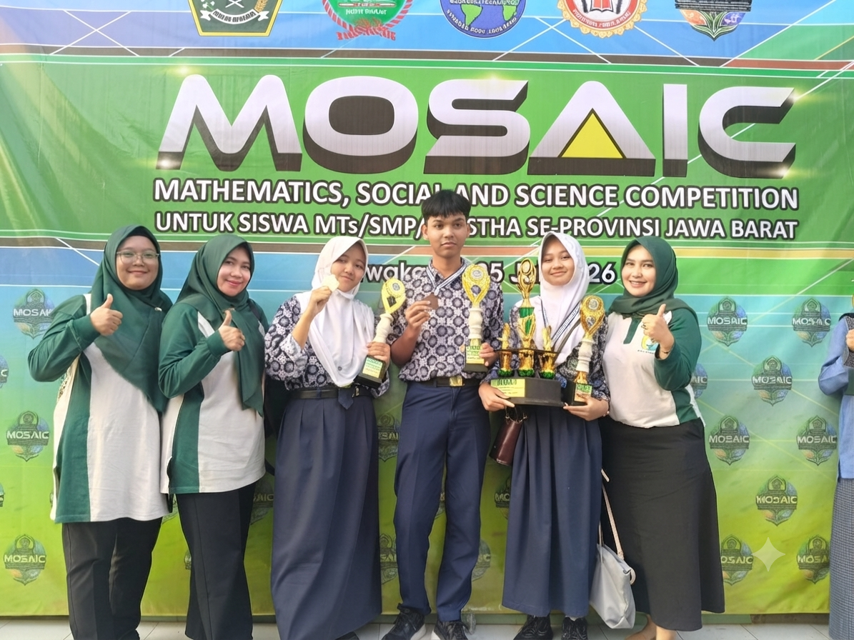 MTsN 2 Kota Banjar Raih Tiga Prestasi Gemilang di Ajang MOSAIC Tingkat Provinsi Jawa Barat