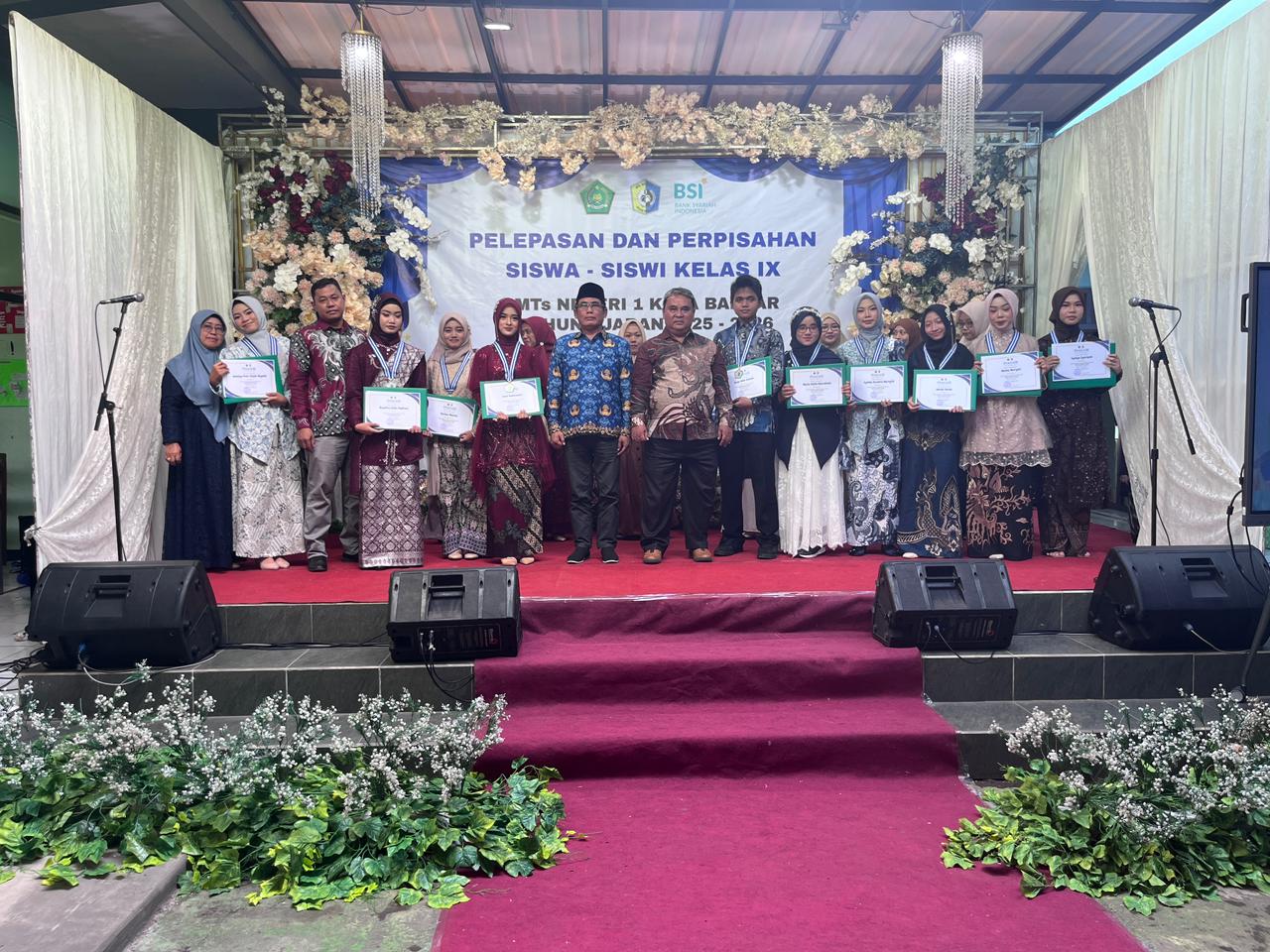 MTsN 1 Kota Banjar Lepas 257 Siswa Kelas IX Tahun Ajaran 2025/2026